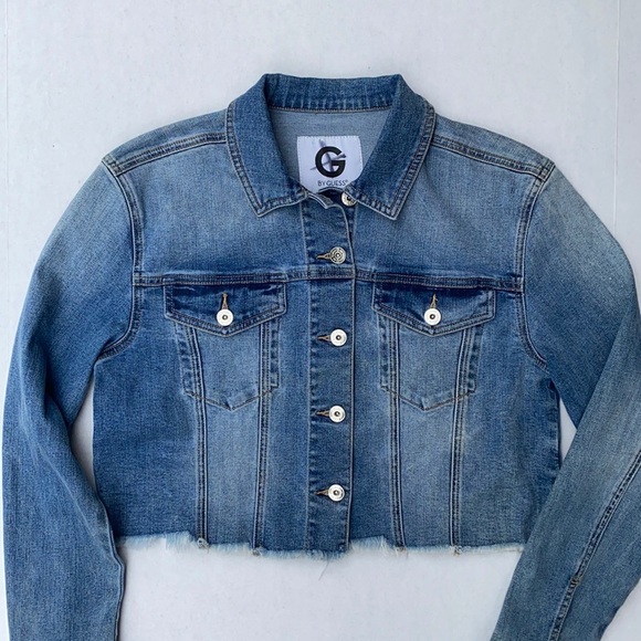 New G by GUESS Women's Denim Jacket SZ S - Picture 1 of 6